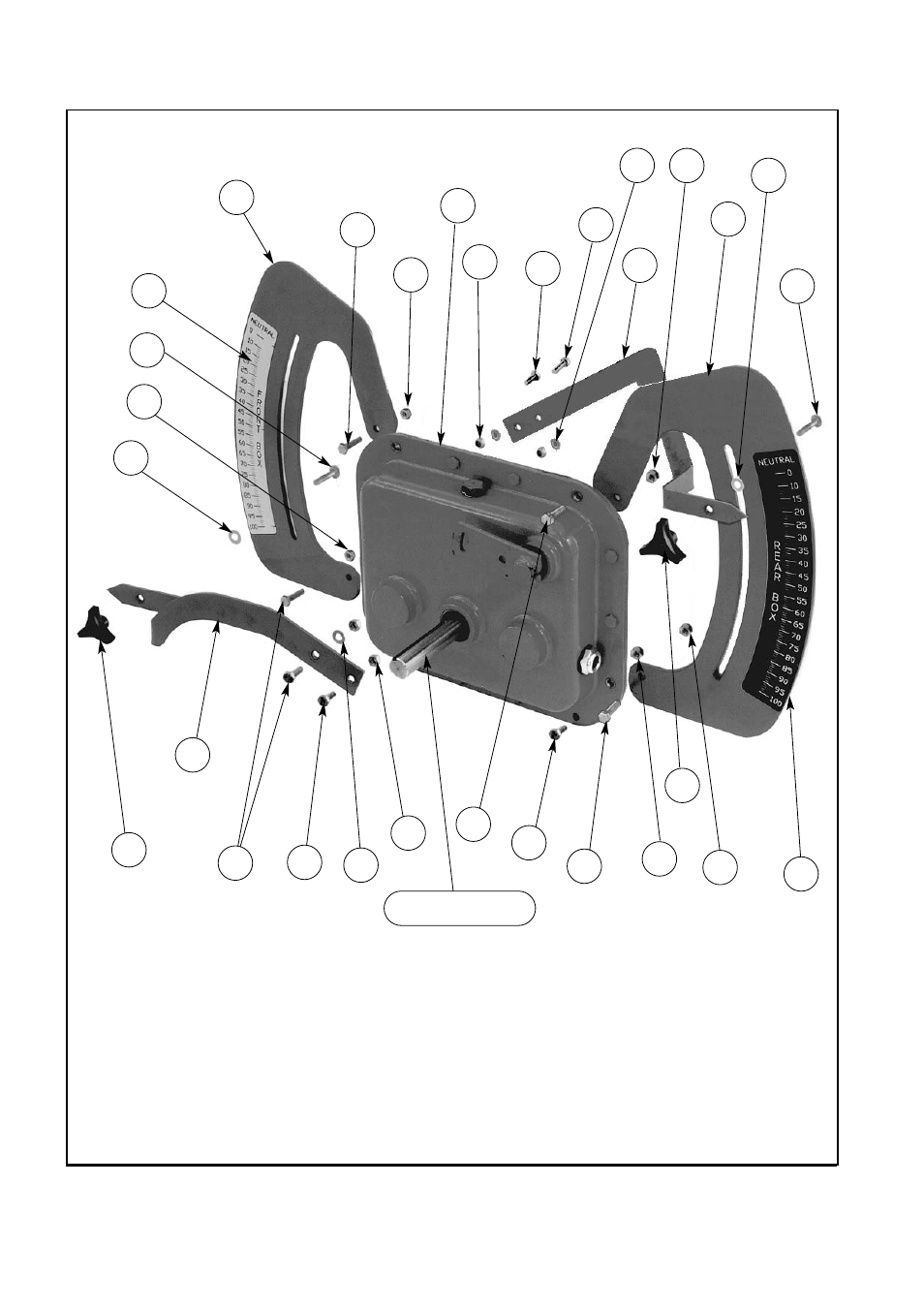 Vineyard seeder, Gearbox final assembly | Seymour Duncan VINEYARD SEEDER 67372 User Manual | Page 50 / 59