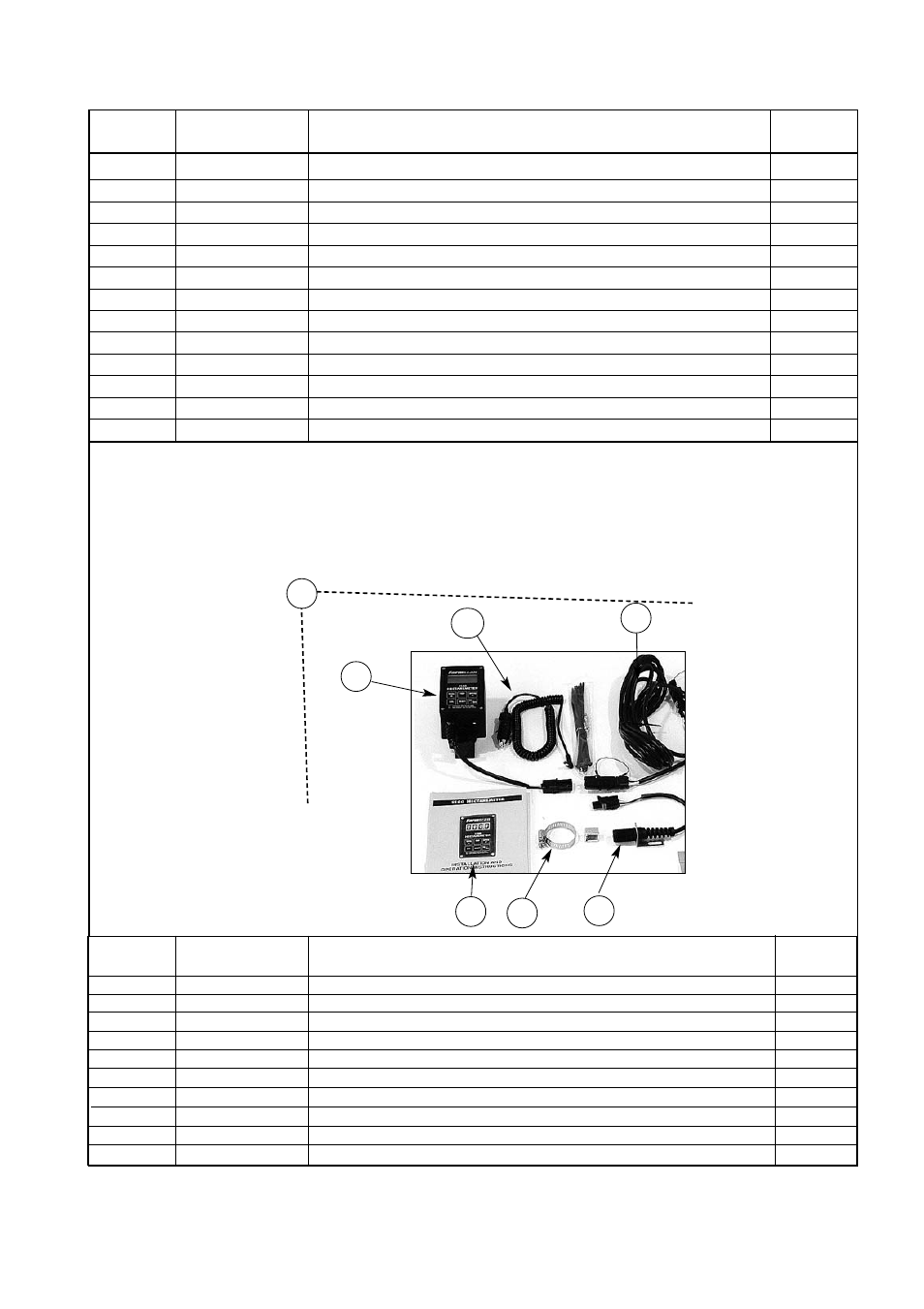 Vineyard seeder, Seeder mechanism, Hectaremeter kit | Item part no. description qty | Seymour Duncan VINEYARD SEEDER 67372 User Manual | Page 57 / 59