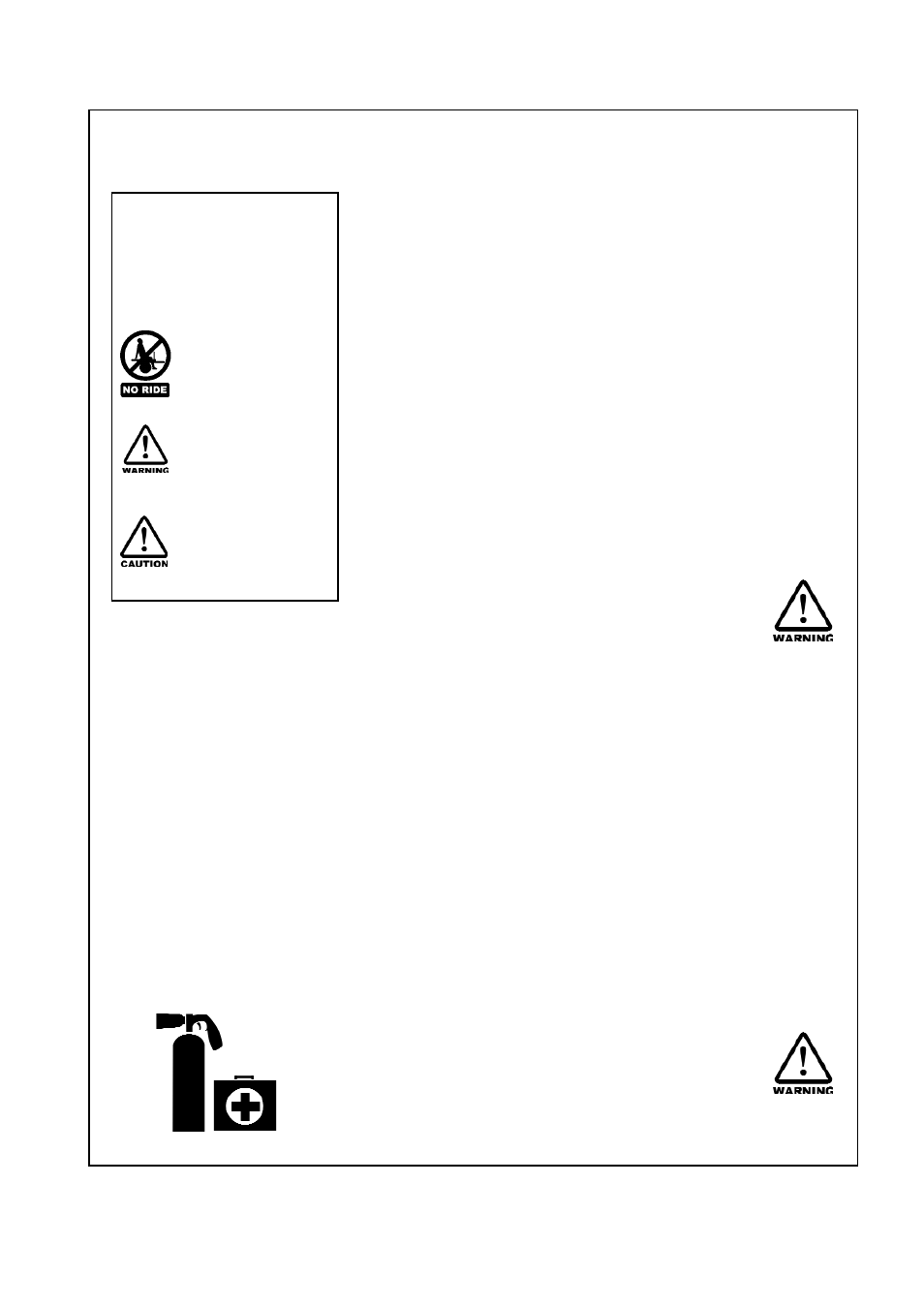 Safety - general, Operator safety, Be prepared for emergencies | Seymour Duncan VINEYARD SEEDER 67372 User Manual | Page 7 / 59