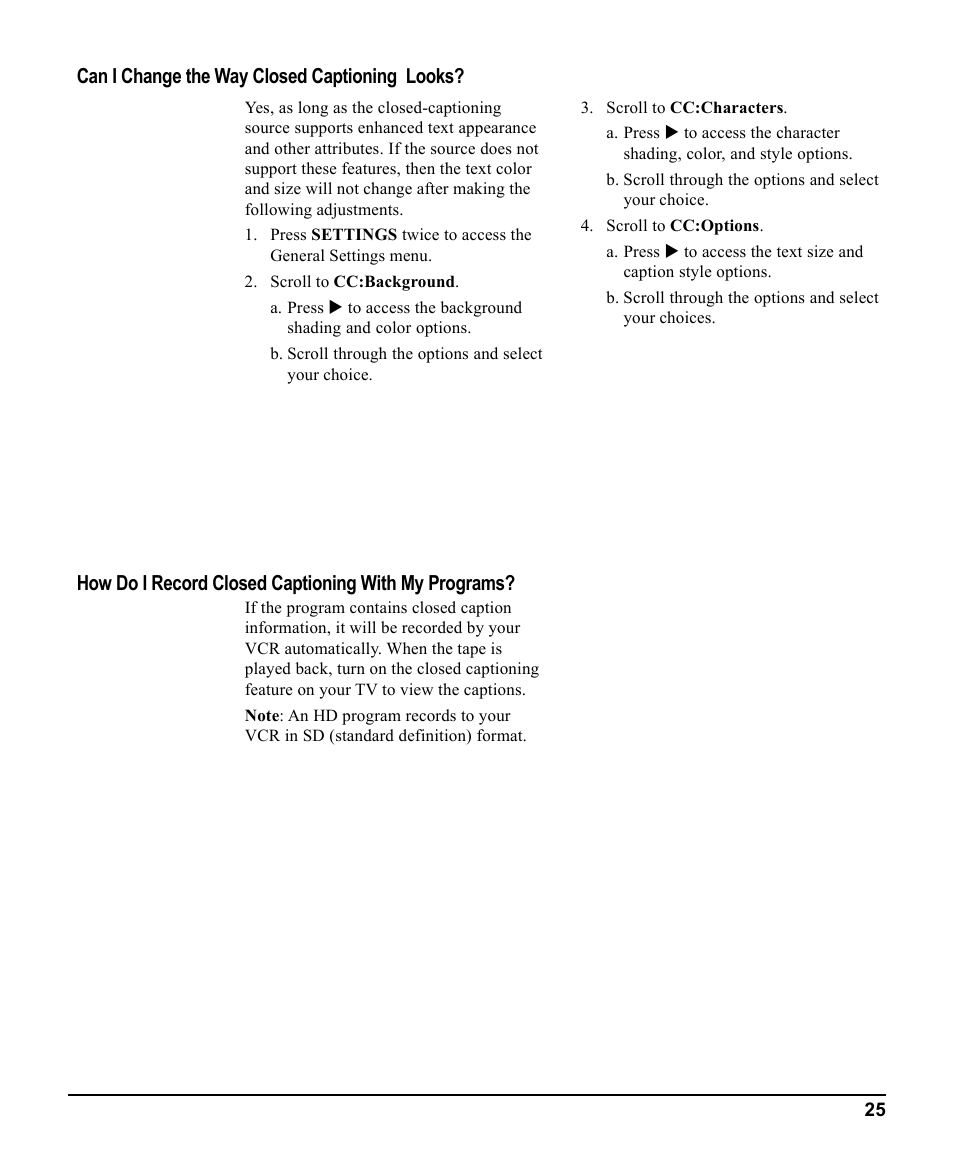 Scientific Atlanta 3270HD User Manual | Page 25 / 52