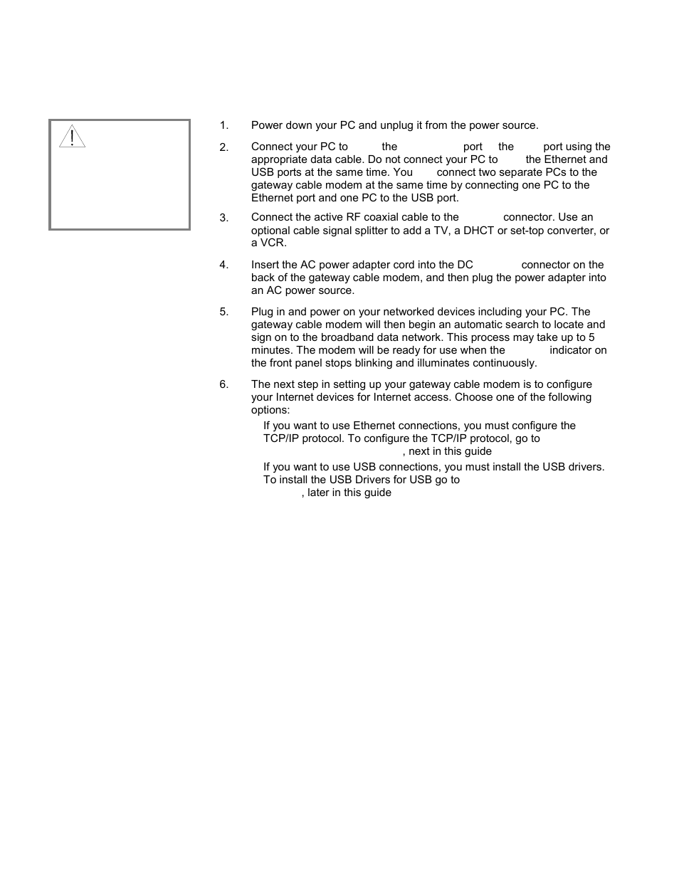 Scientific Atlanta WebSTAR DPC2100 User Manual | Page 12 / 26