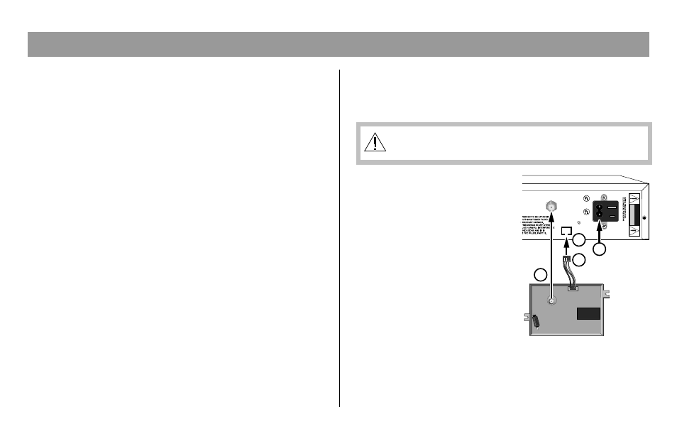 Optional devices, Using an rf bypass module, Connecting the module | Scientific Atlanta Digital Home Communications Terminal User Manual | Page 14 / 32