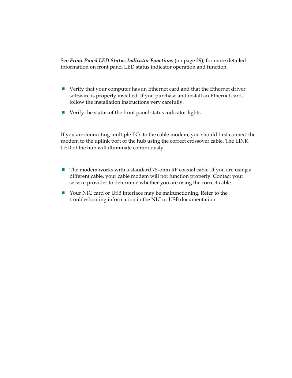 Common troubleshooting issues | Scientific Atlanta DPC2505TM User Manual | Page 26 / 33