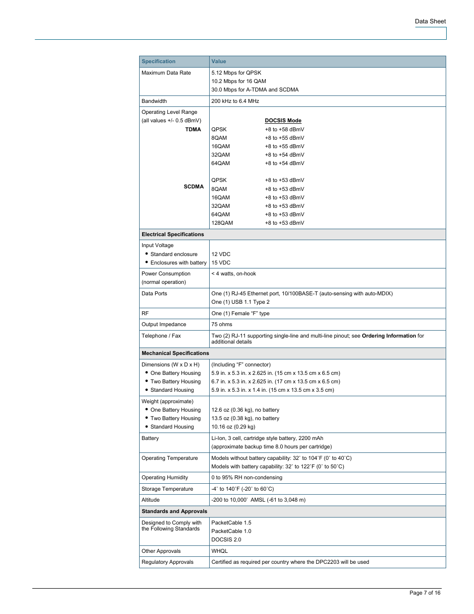 Scientific Atlanta DPC2203 User Manual | Page 7 / 16