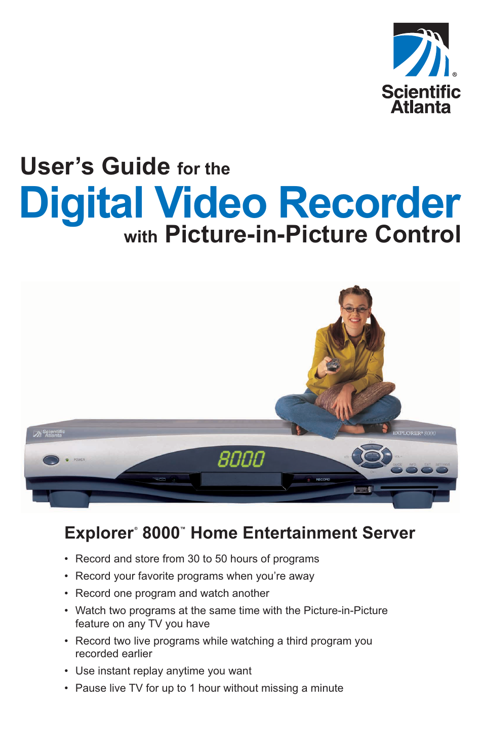 Scientific Atlanta EXPLORER 8000 User Manual | 49 pages