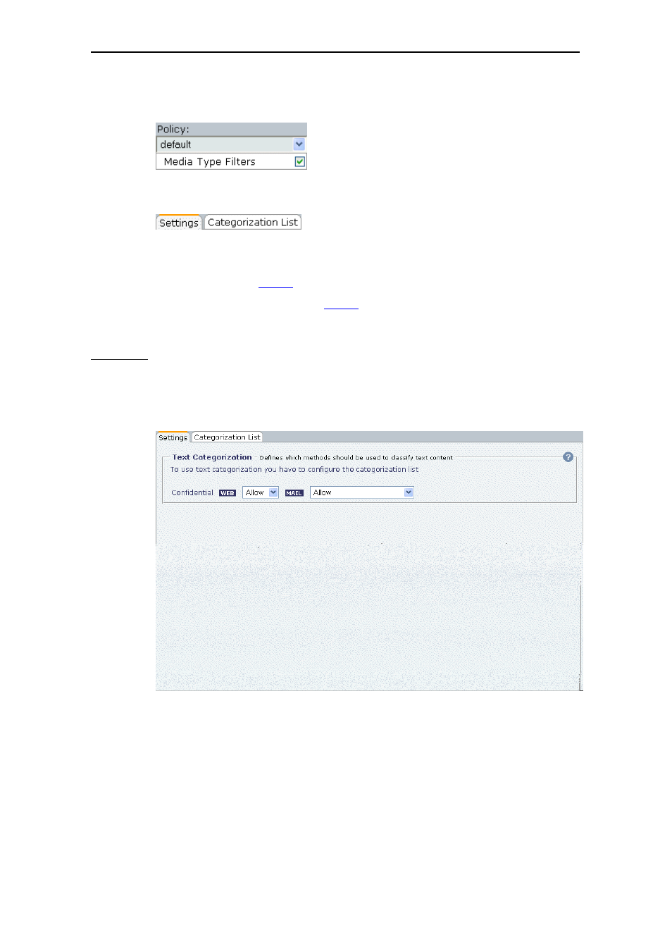 Settings, 1 settings | Secure Computing SSL Scanner User Manual | Page 129 / 191
