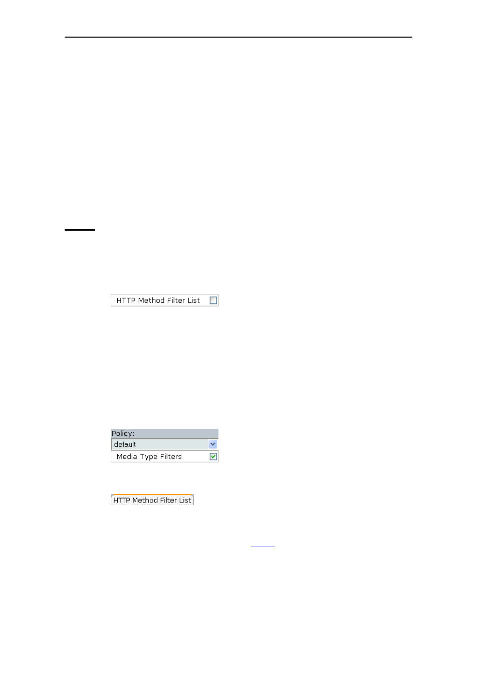 Http method filter list | Secure Computing SSL Scanner User Manual | Page 134 / 191
