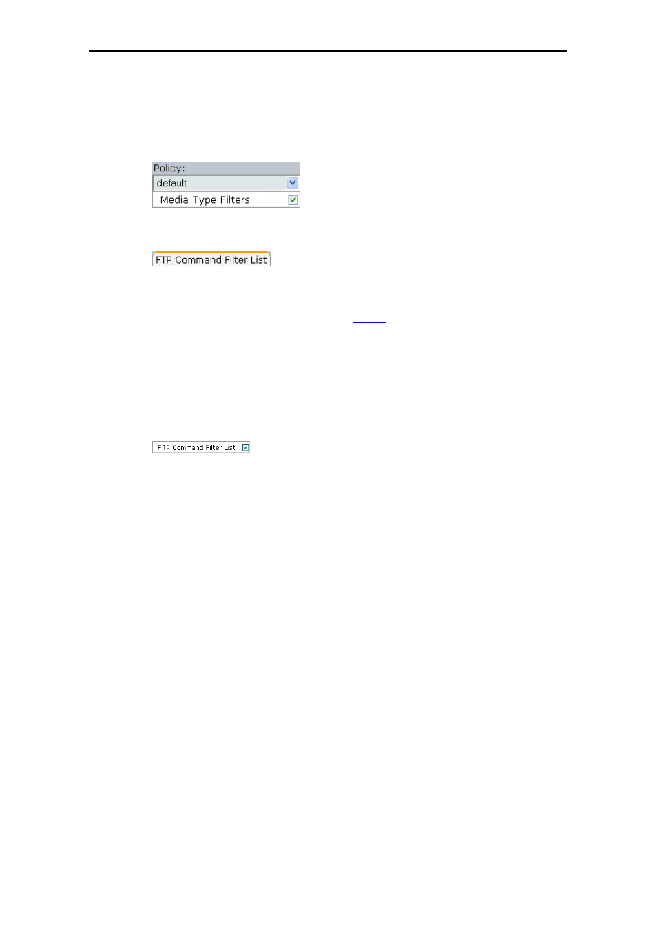 Ftp command filter list, 1 ftp command filter list | Secure Computing SSL Scanner User Manual | Page 139 / 191
