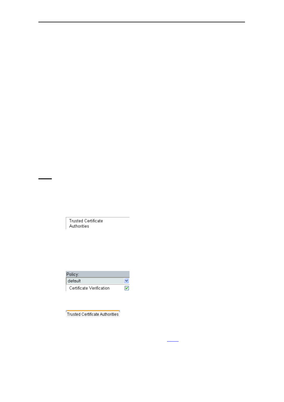 Trusted certificate authorities, 6 trusted certificate authorities | Secure Computing SSL Scanner User Manual | Page 177 / 191