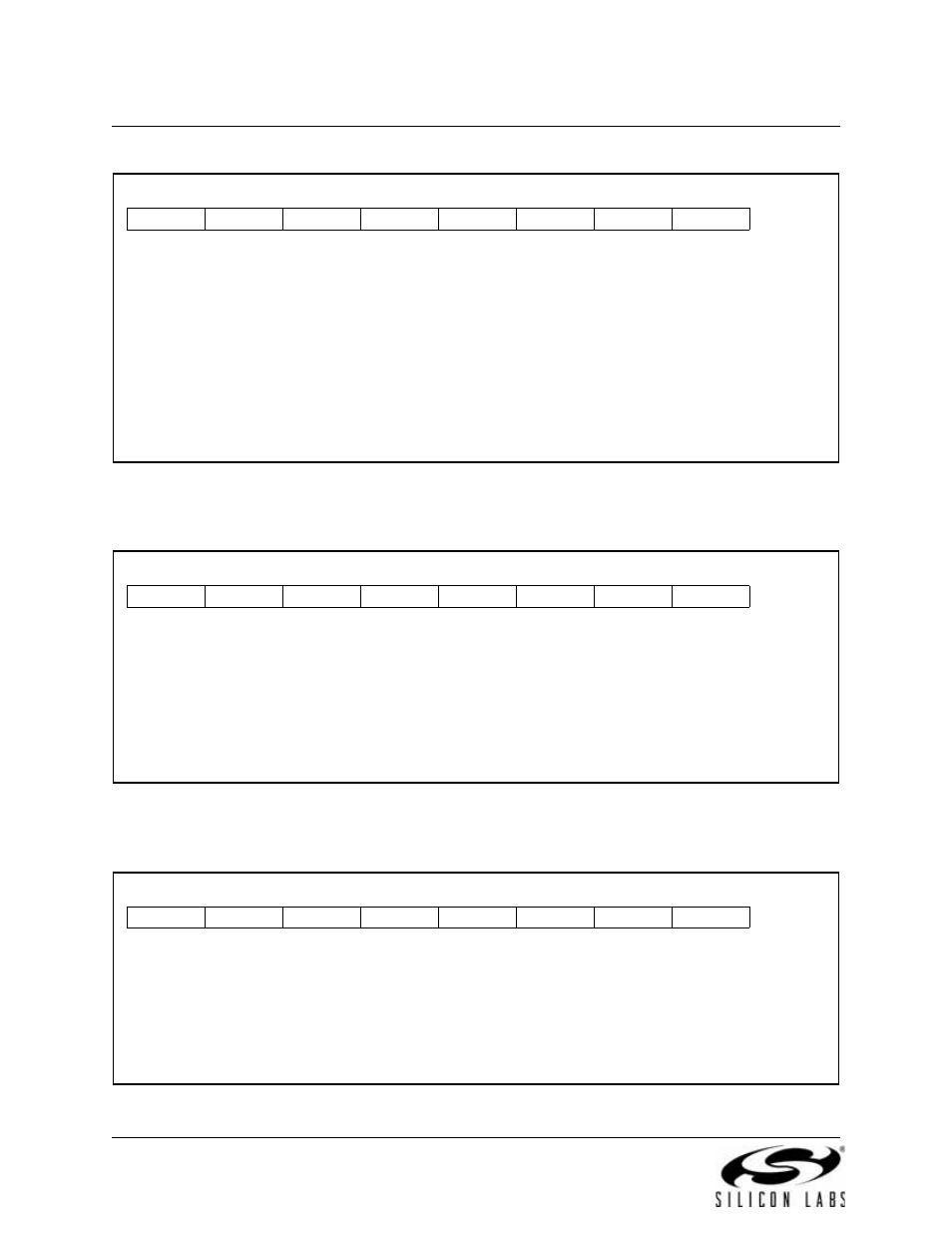 Sfr definition 15.8. p1: port1 latch, Sfr definition 15.9. p1mdin: port1 input mode, Sfr definition 15.10. p1mdout: port1 output mode | Silicon Laboratories C8051F347 User Manual | Page 152 / 276