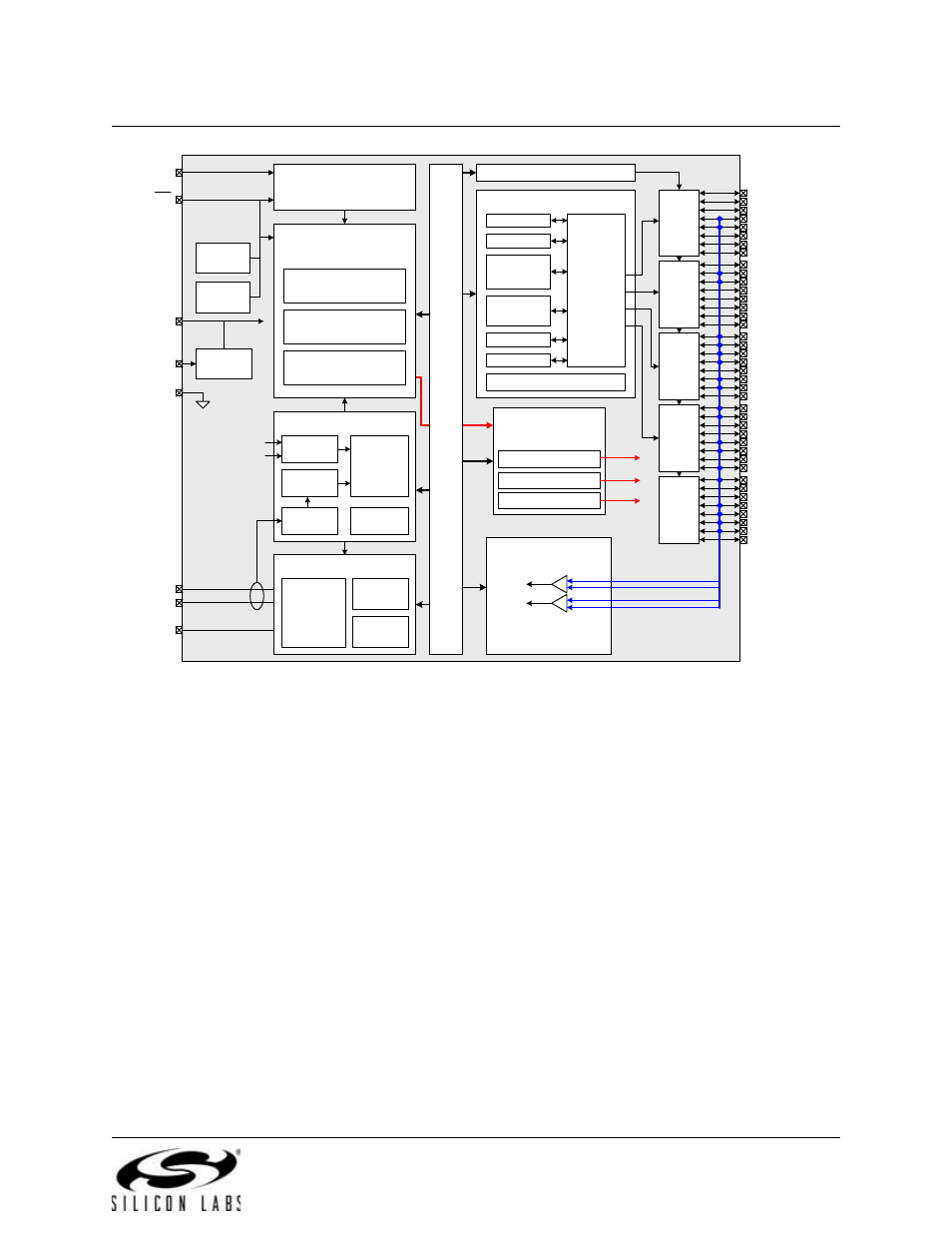 Figure 1.3. c8051f348/c block diagram, Rev. 1.3 21 | Silicon Laboratories C8051F347 User Manual | Page 21 / 276