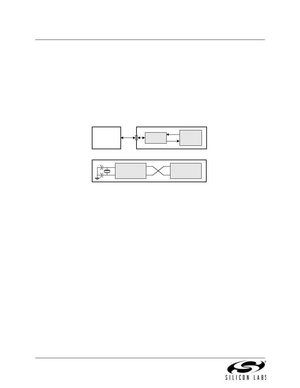 Configuration and operation, Figure 19.5. typical uart interconnect diagram, Data transmission | Data reception, Data transmission 19.3.2.data reception | Silicon Laboratories C8051F347 User Manual | Page 216 / 276