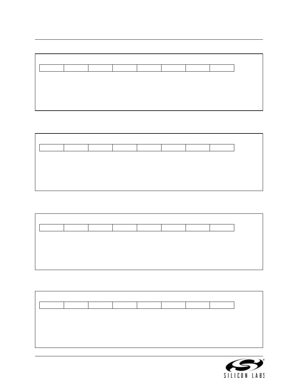 Sfr definition 21.11. tmr2l: timer 2 low byte, Sfr definition 21.12. tmr2h timer 2 high byte | Silicon Laboratories C8051F347 User Manual | Page 248 / 276