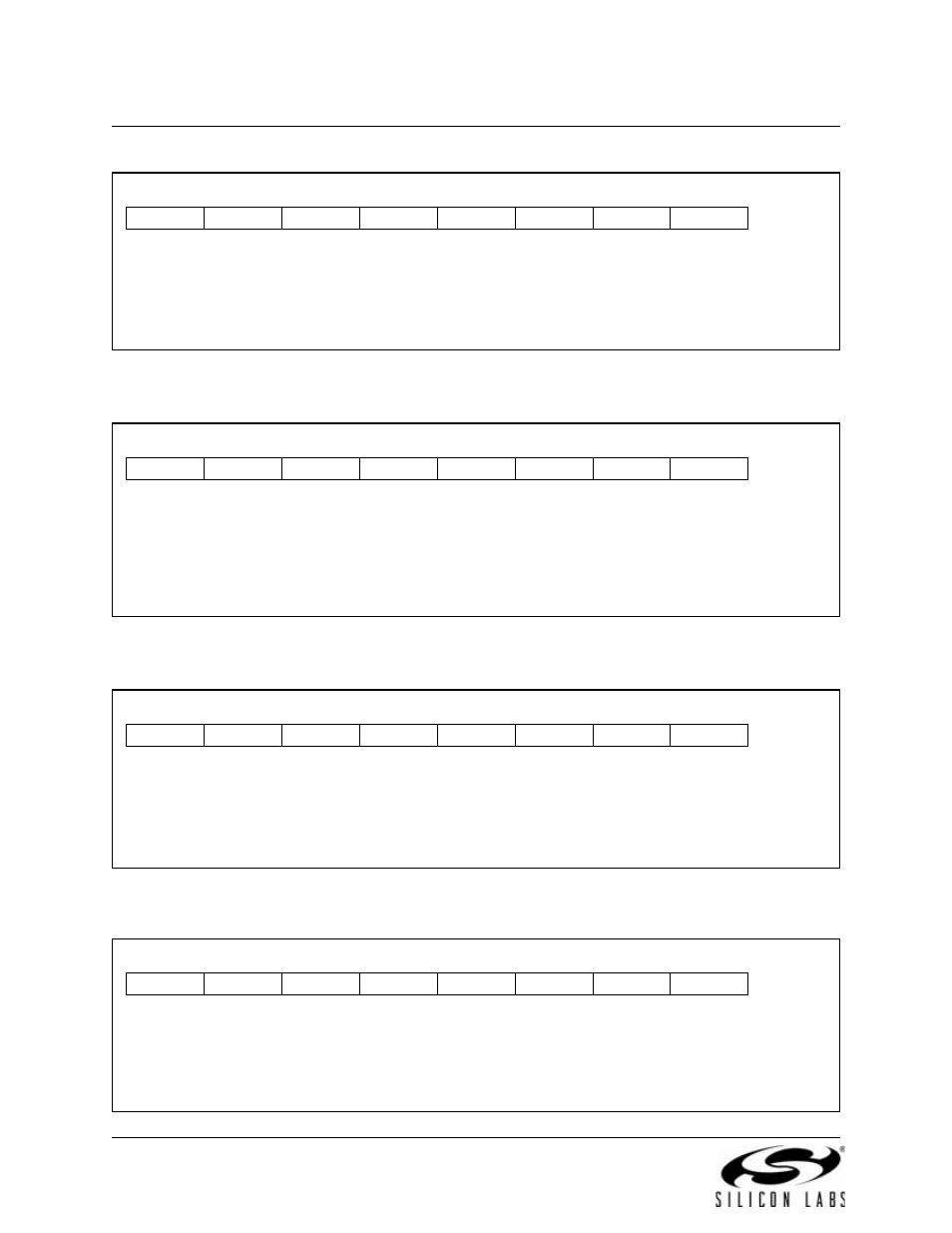 Sfr definition 21.16. tmr3l: timer 3 low byte, Sfr definition 21.17. tmr3h timer 3 high byte | Silicon Laboratories C8051F347 User Manual | Page 254 / 276