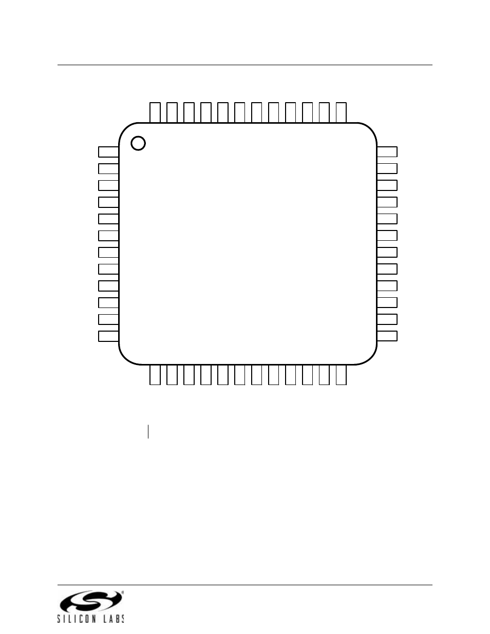 Figure 4.1. tqfp-48 pinout diagram (top view) | Silicon Laboratories C8051F347 User Manual | Page 31 / 276