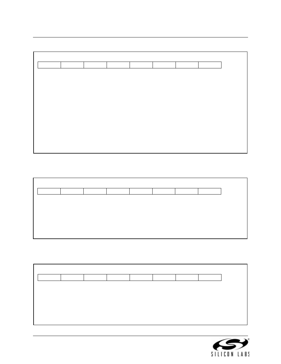 Sfr definition 5.3. adc0cf: adc0 configuration, Sfr definition 5.4. adc0h: adc0 data word msb, Sfr definition 5.5. adc0l: adc0 data word lsb | Ad0sc sysclk clk | Silicon Laboratories C8051F347 User Manual | Page 50 / 276