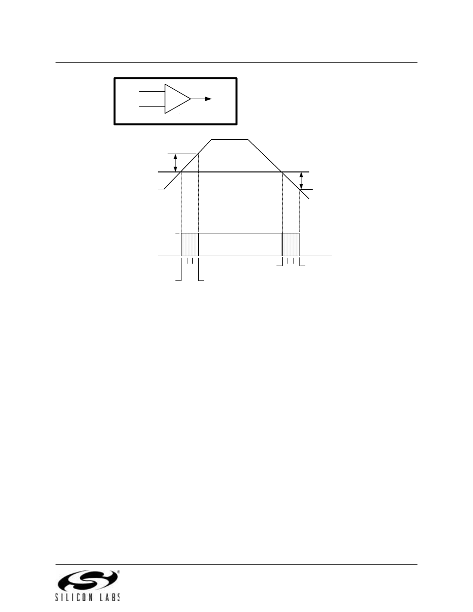 Figure 7.2. comparator hysteresis plot | Silicon Laboratories C8051F347 User Manual | Page 61 / 276