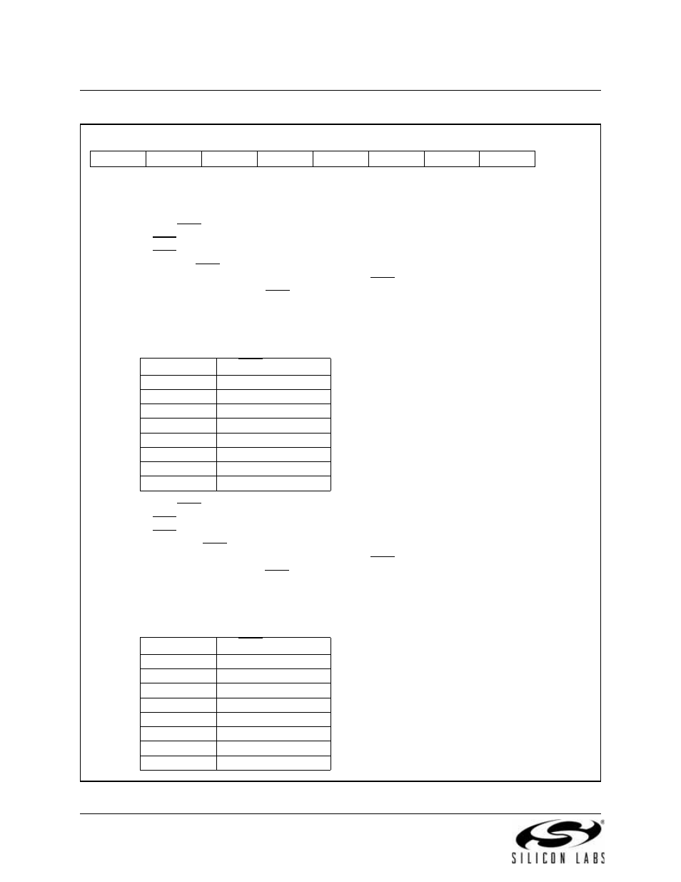 Ee sfr definition 9.13 | Silicon Laboratories C8051F347 User Manual | Page 96 / 276