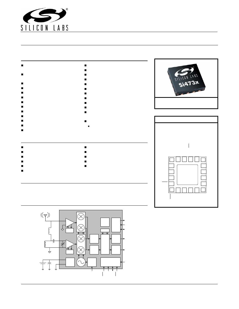 Silicon Laboratories SI4734/35-B20 User Manual | 38 pages