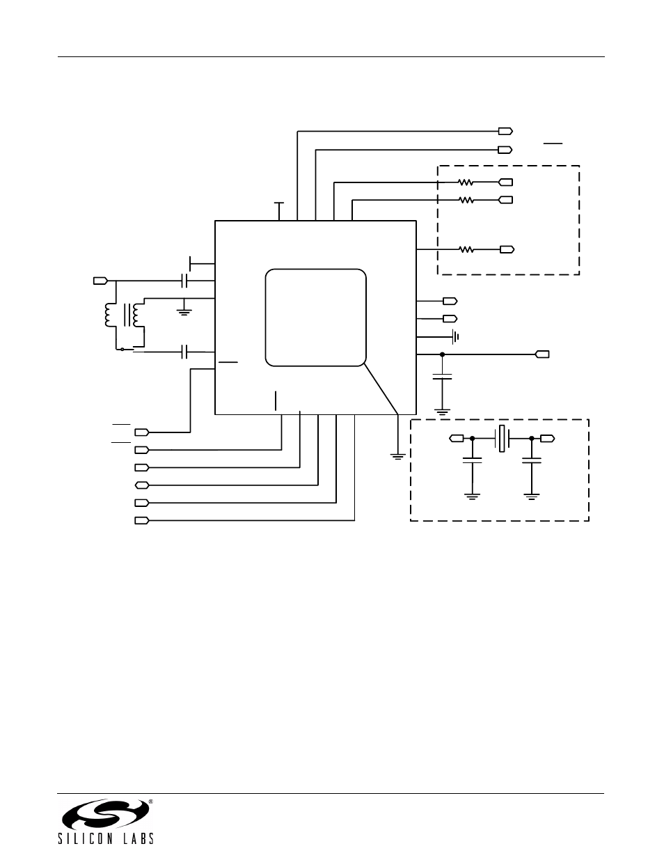 Typical application schematic | Silicon Laboratories SI4734/35-B20 User Manual | Page 17 / 38