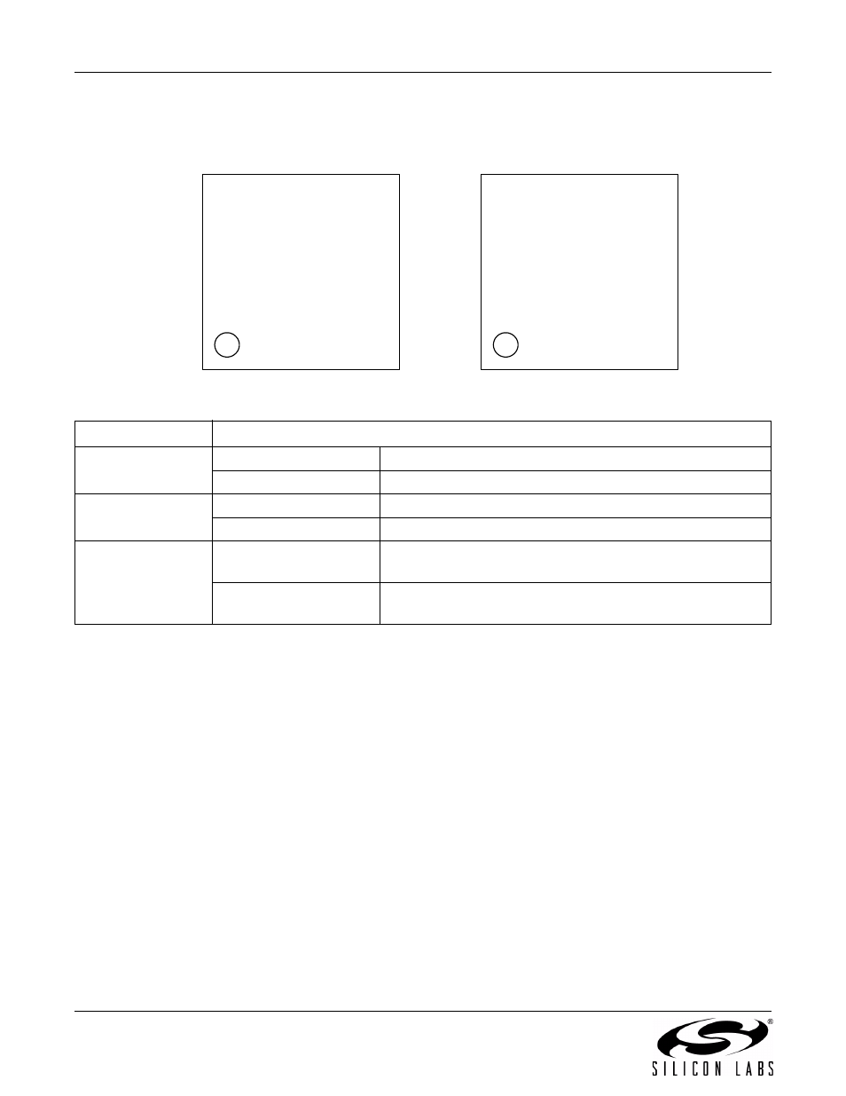 Package markings (top marks), Si4734/35 top mark, Top mark explanation | Silicon Laboratories SI4734/35-B20 User Manual | Page 32 / 38