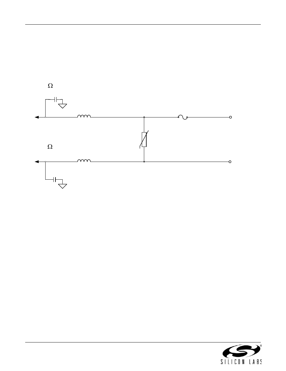 Safety, Surges, Safety 10.4.3. surges | A n 9 3 | Silicon Laboratories SI2493/57/34/15/04 User Manual | Page 254 / 304