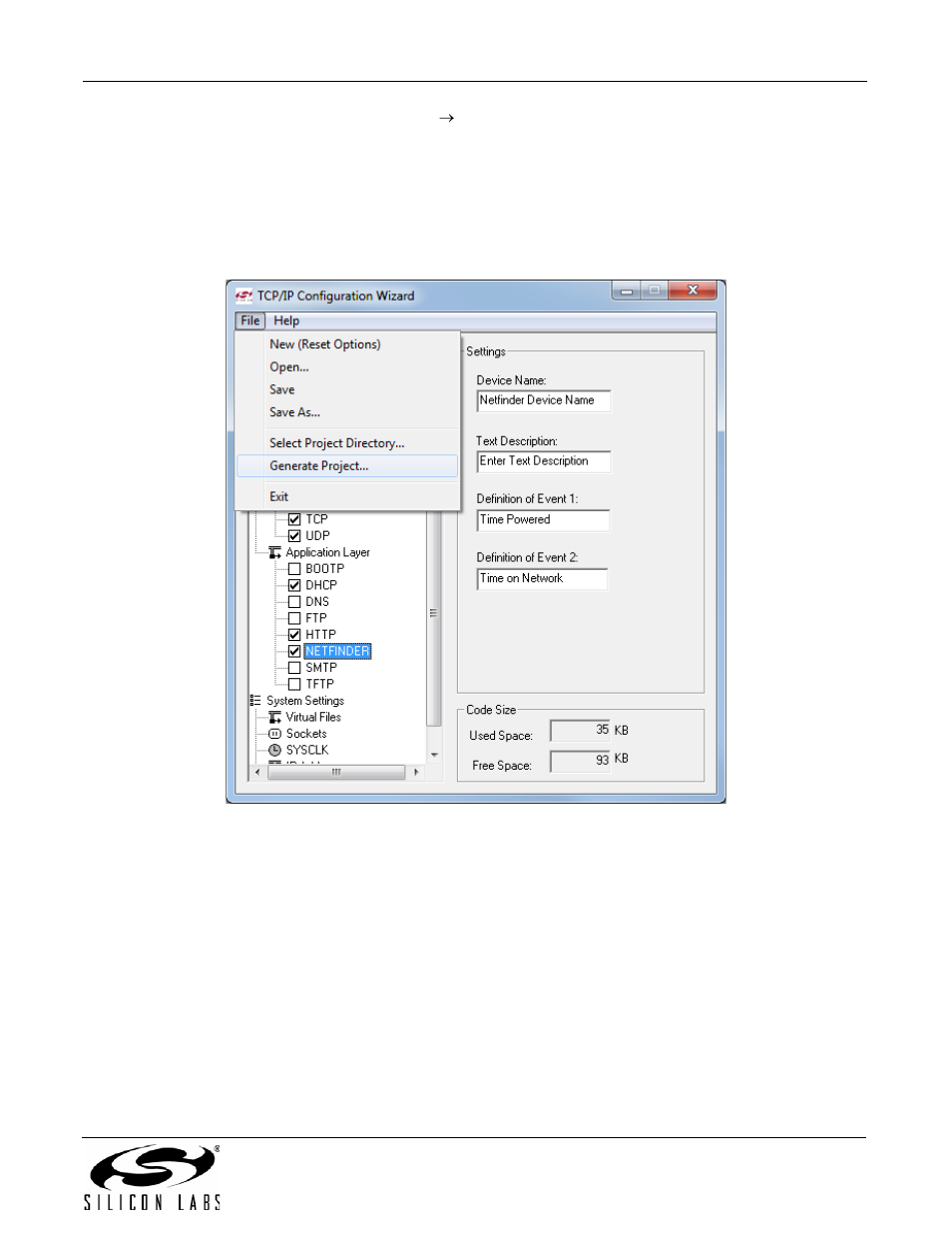 Ethernet-dk | Silicon Laboratories Network Card User Manual | Page 17 / 40