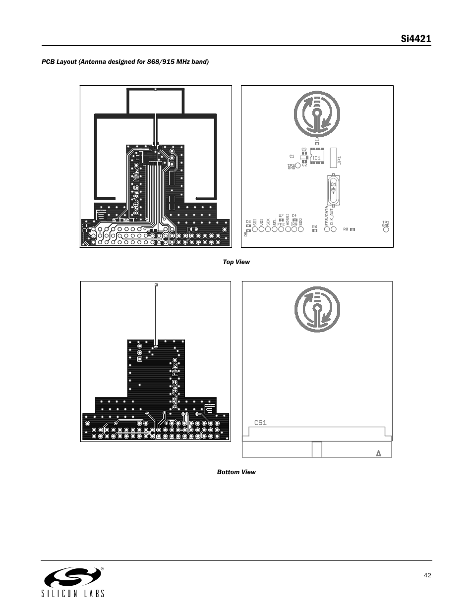 Si4421 | Silicon Laboratories SI4421 User Manual | Page 42 / 45