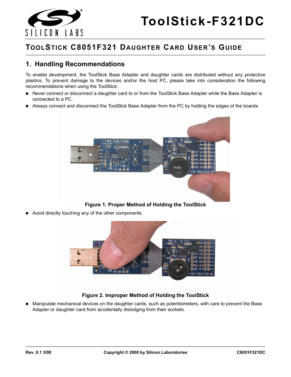 Silicon Laboratories F321DC User Manual | 16 pages