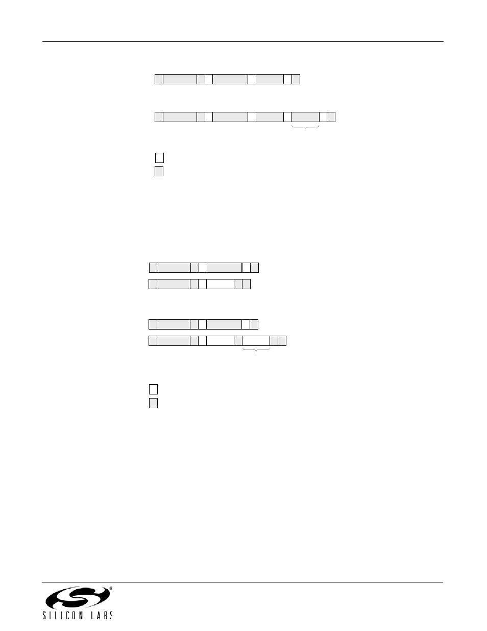 Figure 9, Si5351a/b/c, Figure 9. i | C write operation, Figure 10. i, C read operation | Silicon Laboratories SI5351A/B/C User Manual | Page 15 / 72