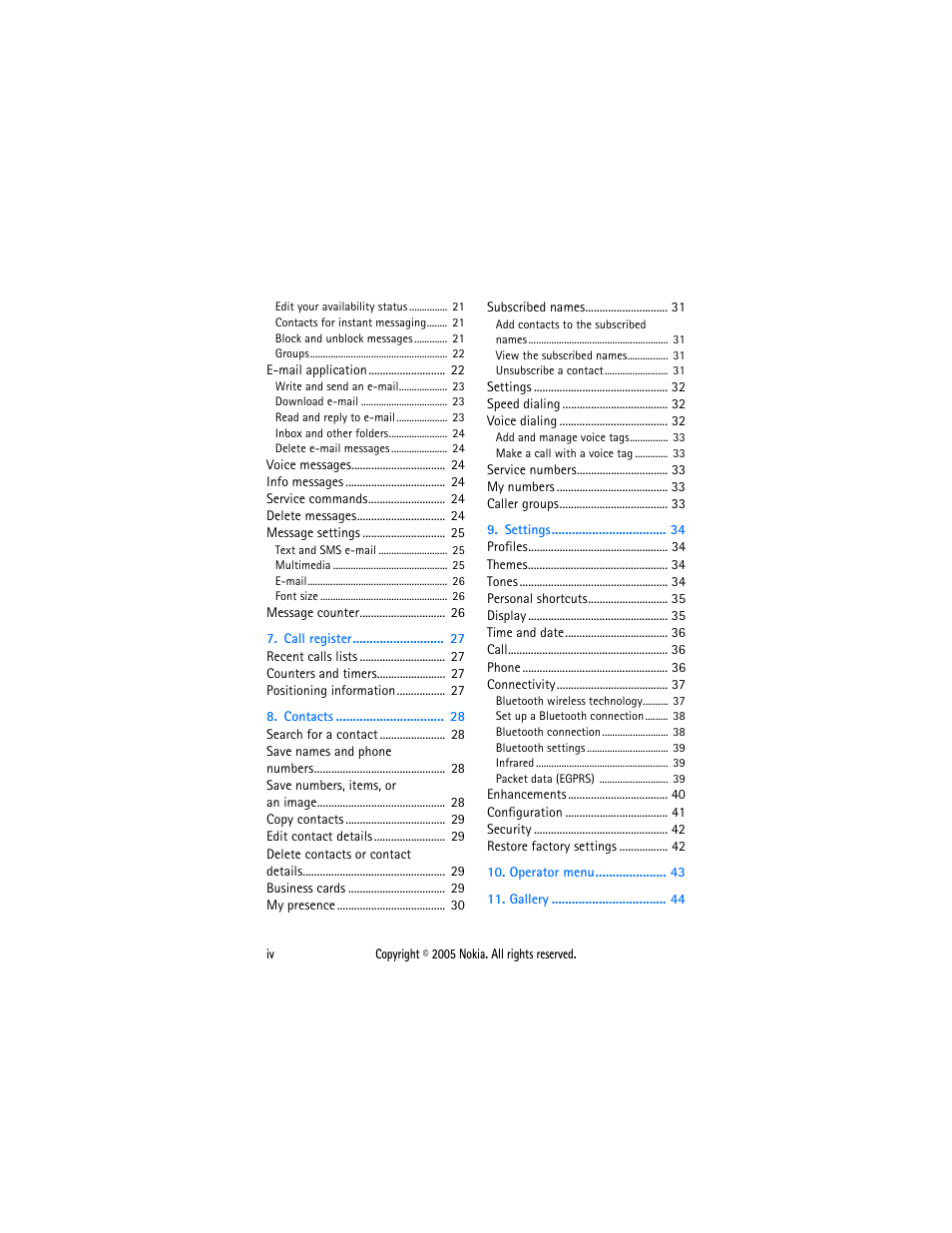 Sonic Alert Nokia phone 6021 User Manual | Page 5 / 99