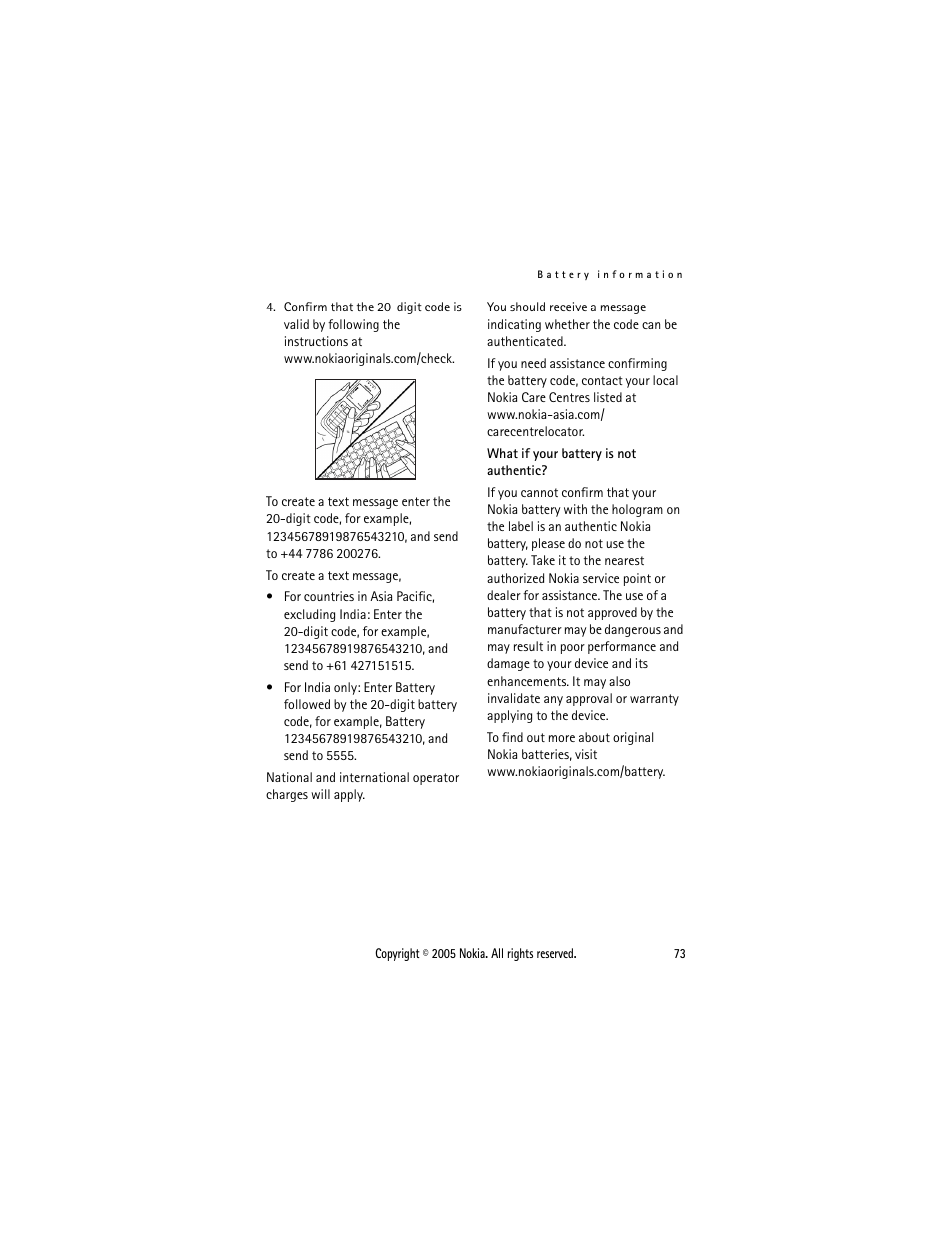Sonic Alert Nokia phone 6021 User Manual | Page 86 / 99