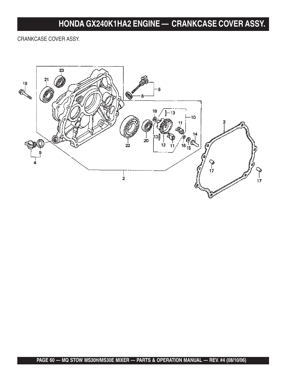 Multiquip MS30H User Manual | Page 60 / 88