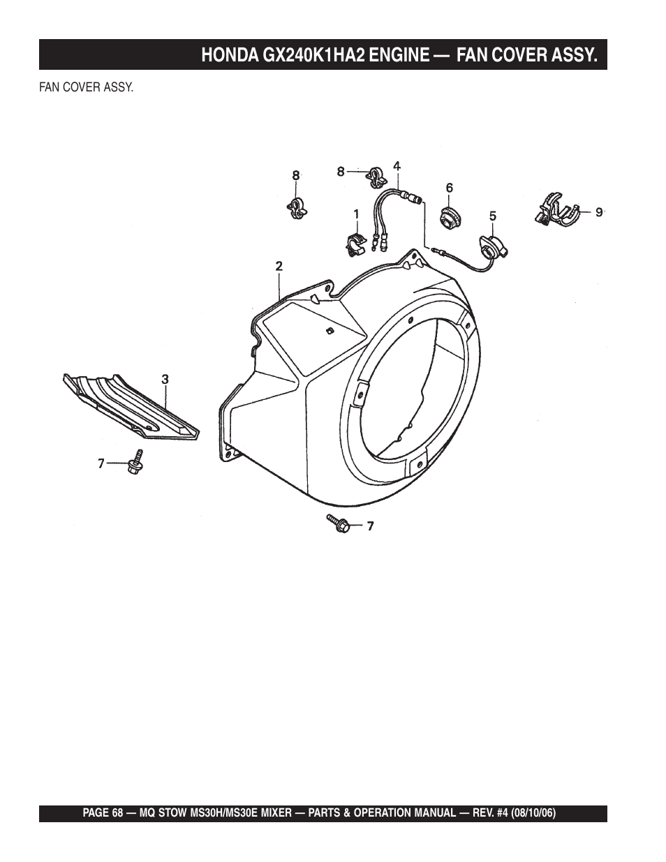 Multiquip MS30H User Manual | Page 68 / 88