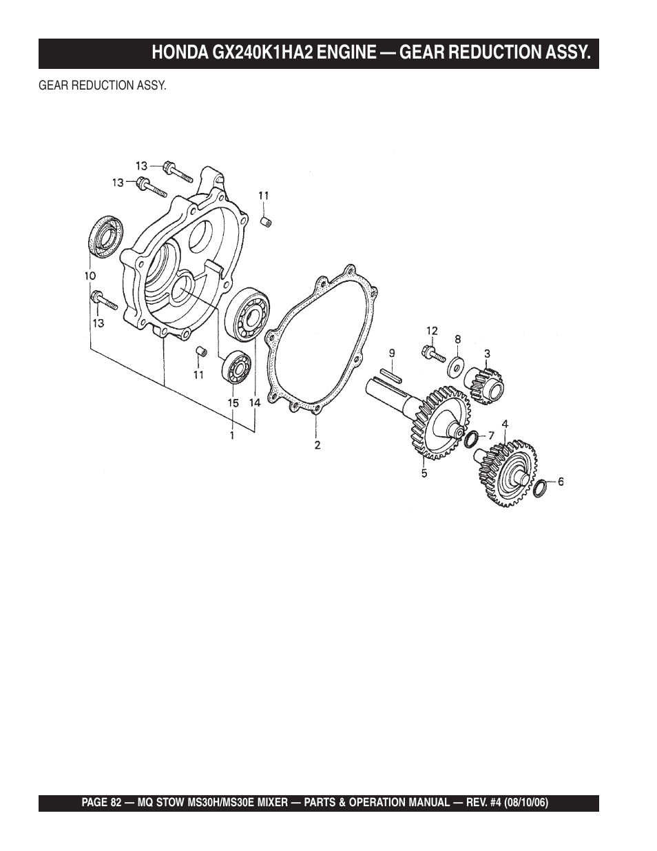 Multiquip MS30H User Manual | Page 82 / 88