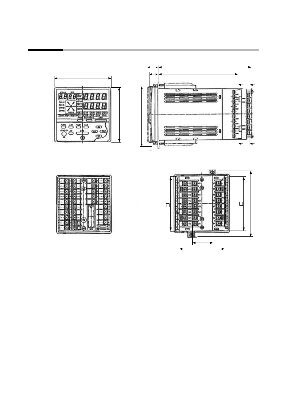 2 external dimensions | Sonic Alert Digital Program Controller DCP301 User Manual | Page 163 / 187