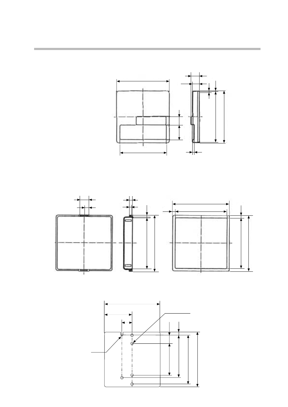 Hard dust-proof cover set (sold separately), Terminal cover set (sold separately), Soft dust-proof cover set (sold separately) | Sonic Alert Digital Program Controller DCP301 User Manual | Page 164 / 187