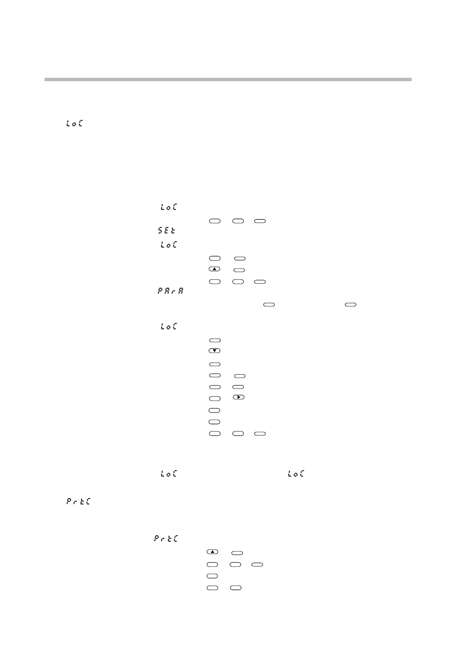 Description of variable parameter settings | Sonic Alert Digital Program Controller DCP301 User Manual | Page 95 / 187