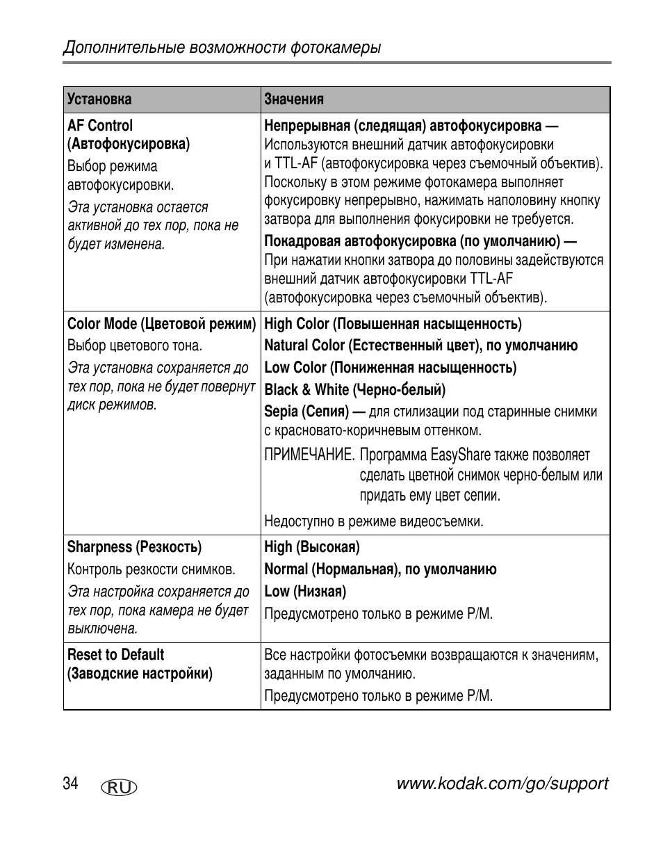 Kodak C663 User Manual | Page 40 / 85