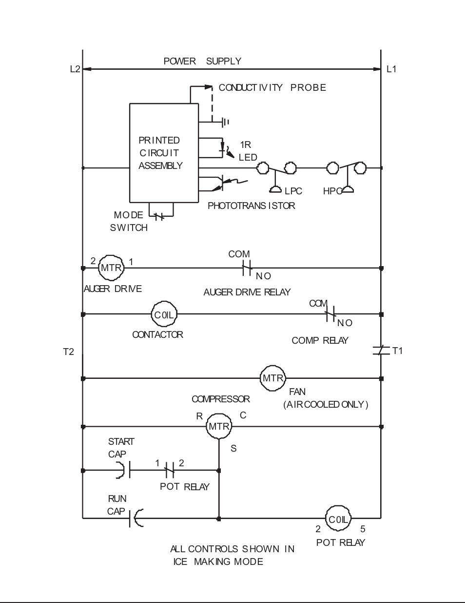 Wiring diagrams | Scotsman Ice NME954 User Manual | Page 10 / 14