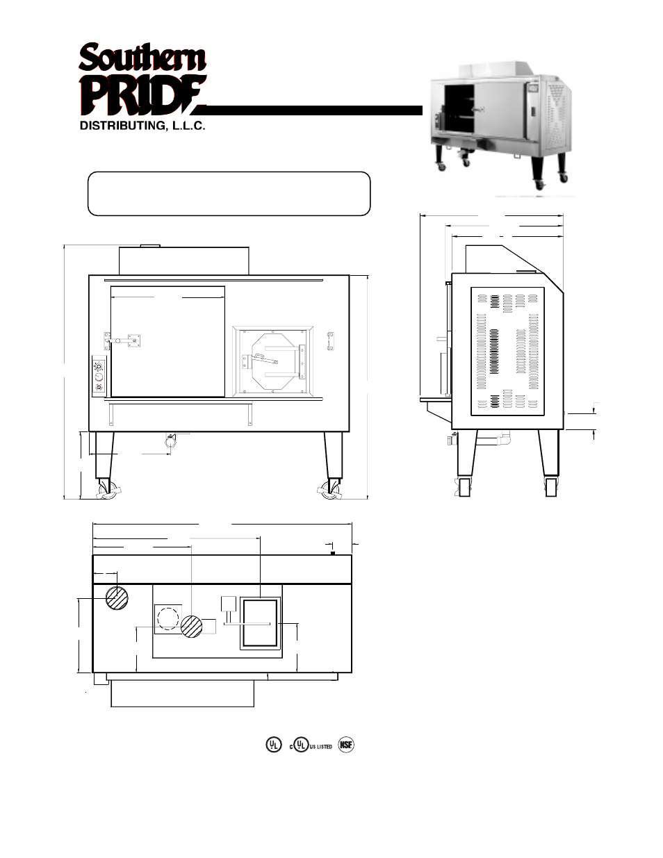 Model bbr-79-2-sse, Specifications | Southern Pride SPK-700-SL User Manual | Page 14 / 25