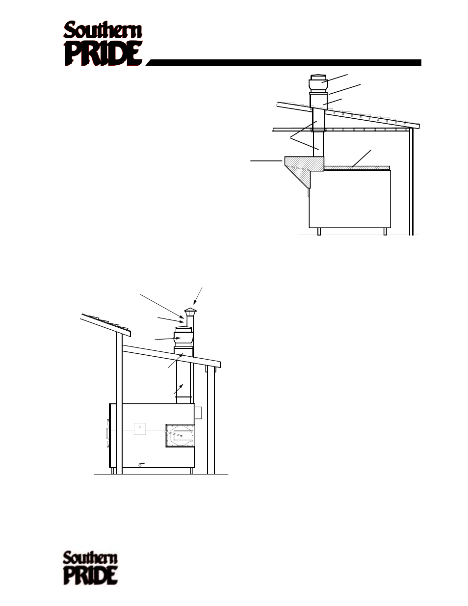 Xlr-600-sl venting installation | Southern Pride SPK-700-SL User Manual | Page 19 / 25