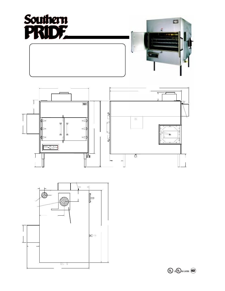 Model xlr-1000-sl, Xlr-1000-sl, Specifications | Southern Pride SPK-700-SL User Manual | Page 20 / 25