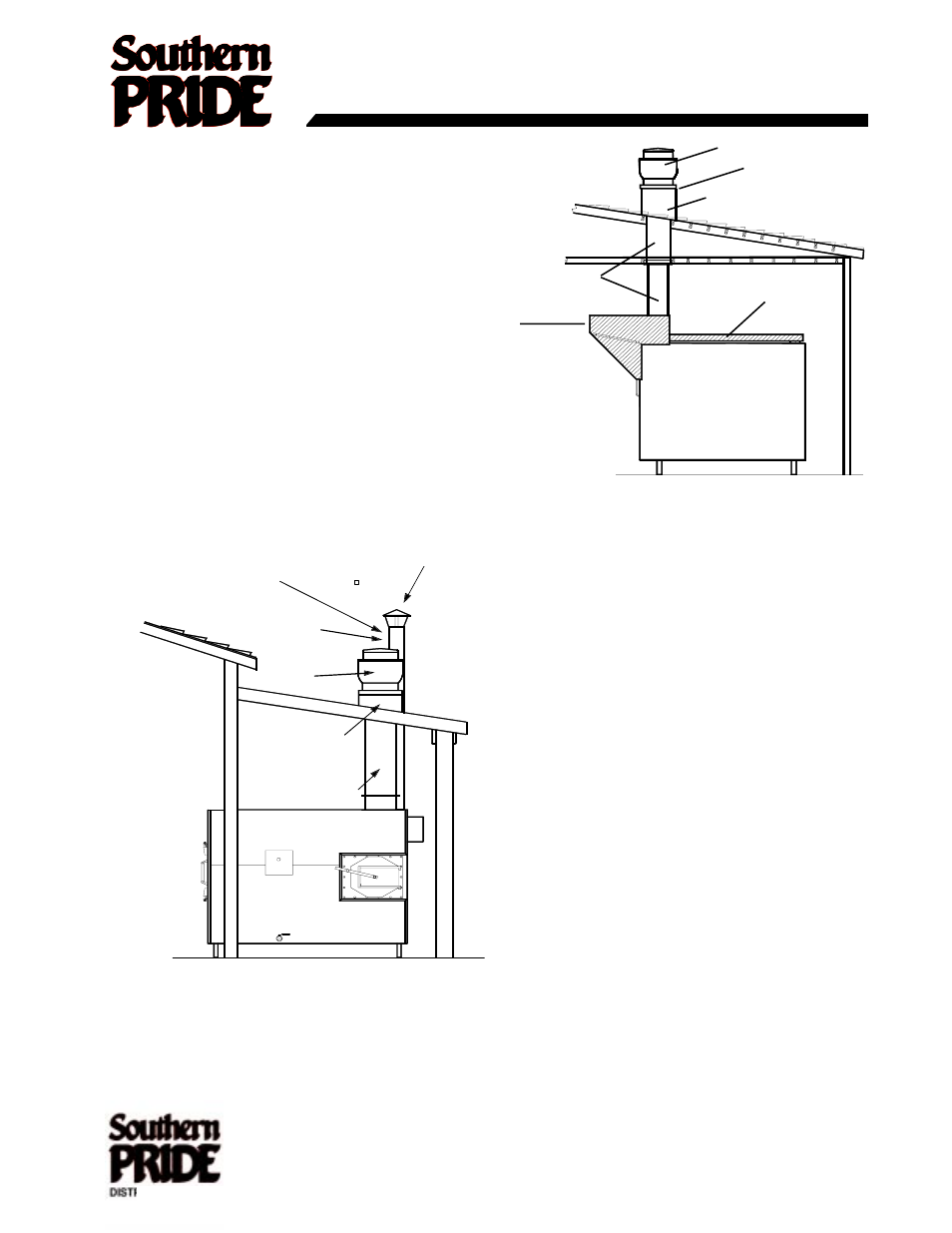 Xlr-1400-sl venting installation | Southern Pride SPK-700-SL User Manual | Page 23 / 25