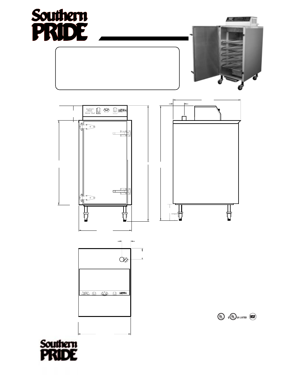 Model sc-200-sm | Southern Pride SPK-700-SL User Manual | Page 3 / 25
