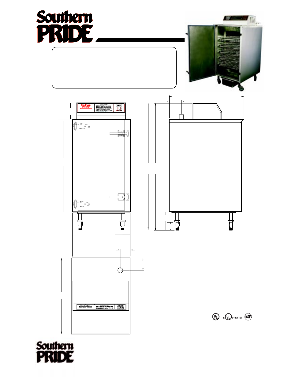 Model dh-65 | Southern Pride SPK-700-SL User Manual | Page 5 / 25