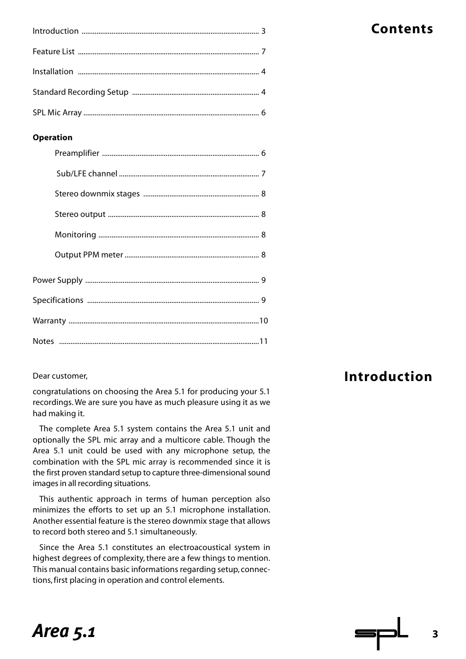 Sound Performance Lab Area 5.1 User Manual | Page 3 / 12