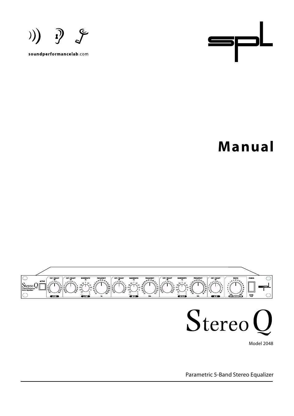 Sound Performance Lab 2048 User Manual | 16 pages