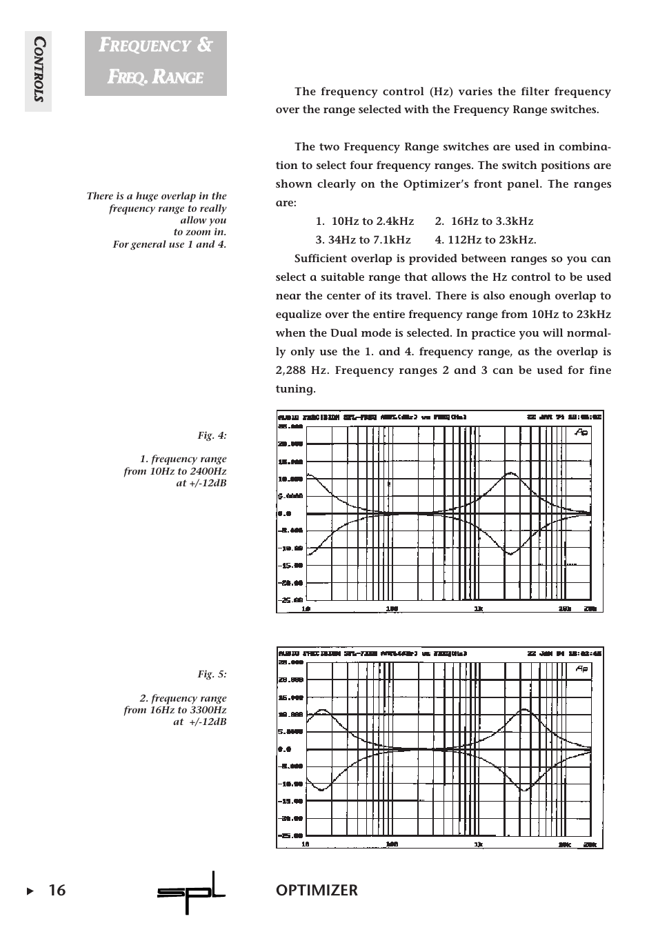 Sound Performance Lab Parametric Equalizer User Manual | Page 16 / 27