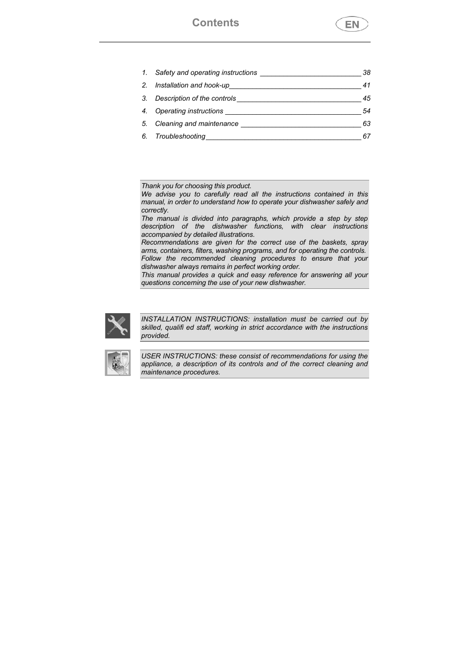 Smeg DI912 User Manual | Page 2 / 36